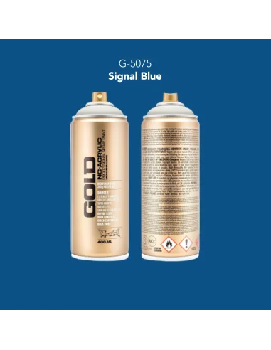 Pintura spray Montana Gold G-5075 Signal Blue