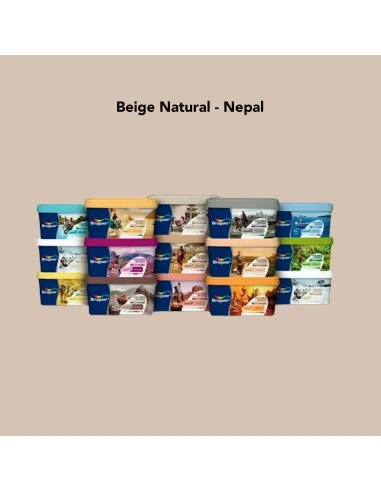 Pintura Color Ecológica Bruguer Colores Del Mundo Beige Natural - Nepal