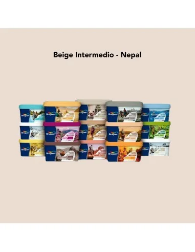Pintura Color Ecológica Bruguer Colores Del Mundo Beige Intermedio - Nepal