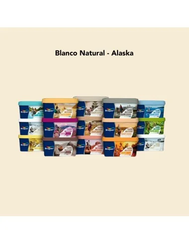 Pintura Color Ecológica Bruguer Colores Del Mundo Blanco Natural - Alaska