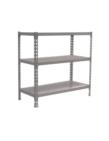 Estantería Metálica Simonclick Superplus 3/500 900 Gris/Gris