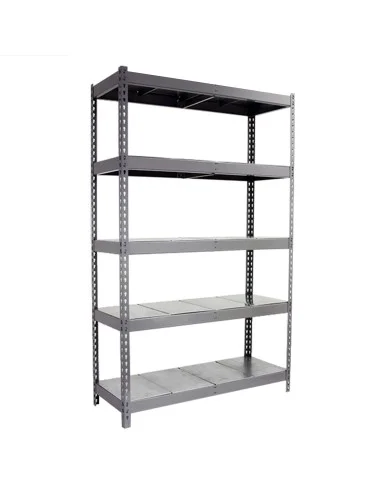 Estantería Metálica Ecoforte 1207-5 Metal Gris/Galva