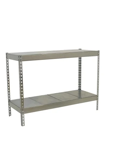 Estantería Metálica Ecoforte 1204-2 Metal 900 Galva/Galva