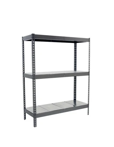 Estantería Metálica Ecoforte 1206-3 Metal 1500 Gris/Galva