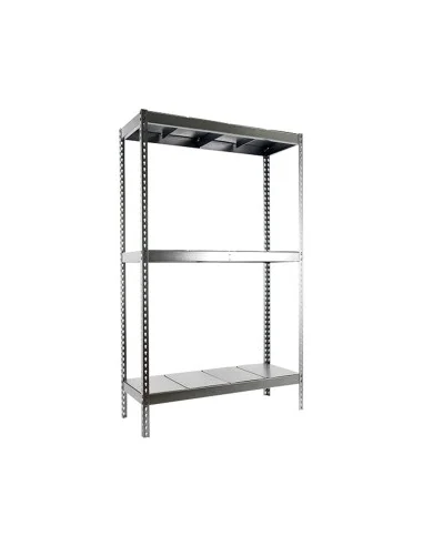 Estantería Metálica Ecoforte 1806-3 Metal Galva/Galva