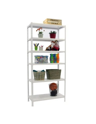 Estantería Metálica Ecoforte 1207-5 Metal Galva/Galva