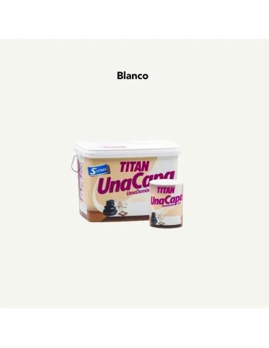 Titan una Capa - blanco