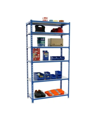 Estantería Metálica Simonclick Superplus 6/300 Azul/Galva