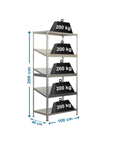 Botellero Metálico Simonexpo Plus 5/400-3 Galvanizado