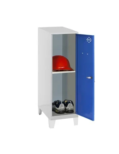 Casillero Metálico Simonlocker Dism.Mini + Ban. 915X400X500+Pies G/Az