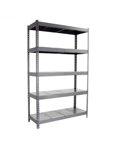 Estantería Metálica Simonforte 2406-5 Metal Gris/Galva
