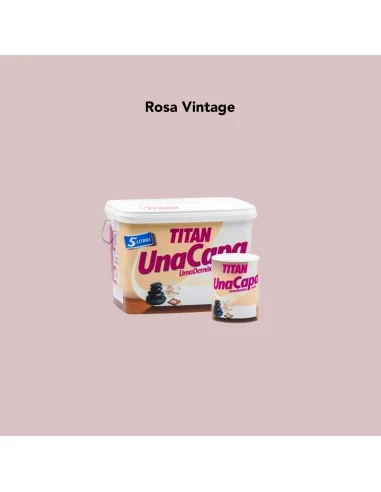 Titan una Capa - Rosa vintage
