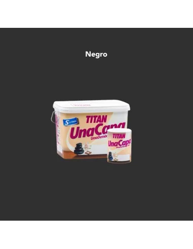 Titan una Capa - Negro