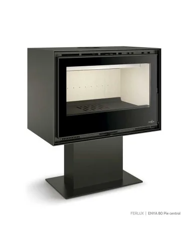 Chimenea Insertable Ferlux Enya 80 pie central