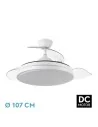 Ventilador Dc Escorpion Blanco 59 W