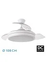 Ventilador Dc Bayomo Blanco 72 W