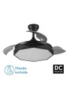 Ventilador Dc Nashi Negro 72 W