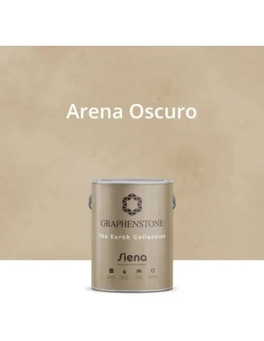 Pintura Ecológica Interior SIENA Arena oscuro Graphenstone