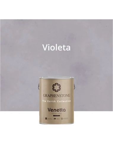Estuco natural veneciano VENETTA Violeta de Graphenstone