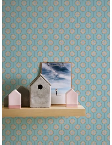 Papel pintado Retro Chic 395374