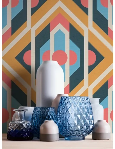 Papel pintado Retro Chic 395314