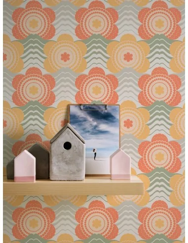 Papel pintado Retro Chic 395394