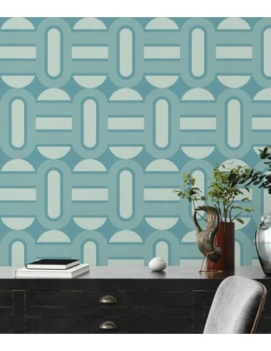 Papel pintado Retro Chic 395364