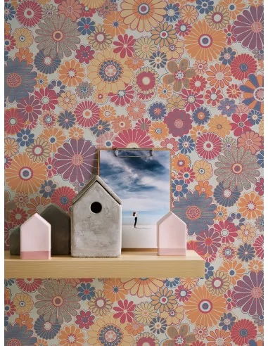 Papel pintado Retro Chic 395354