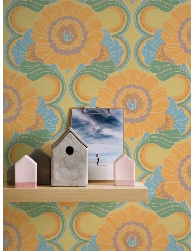 Papel pintado Retro Chic 395301