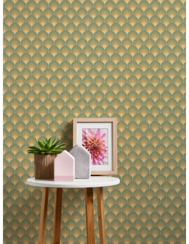 Papel pintado Retro Chic 395381