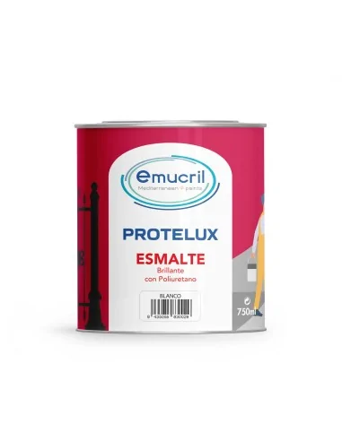 Esmalte Color Emucril Sintético Brillante Protelux
