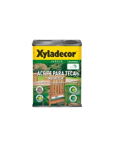 Aceite Teca Color Xyladecor Aquatech al Agua