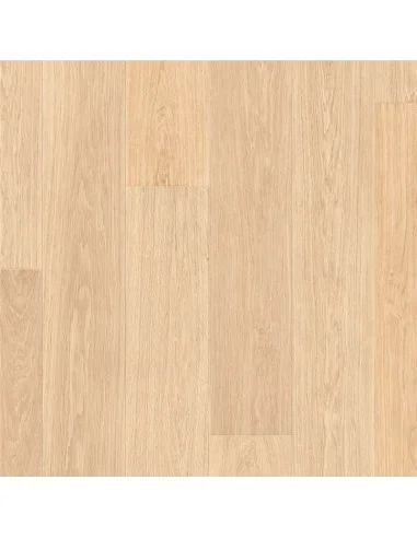Suelo Laminado Largo Roble Barnizado Blanco Quick Step