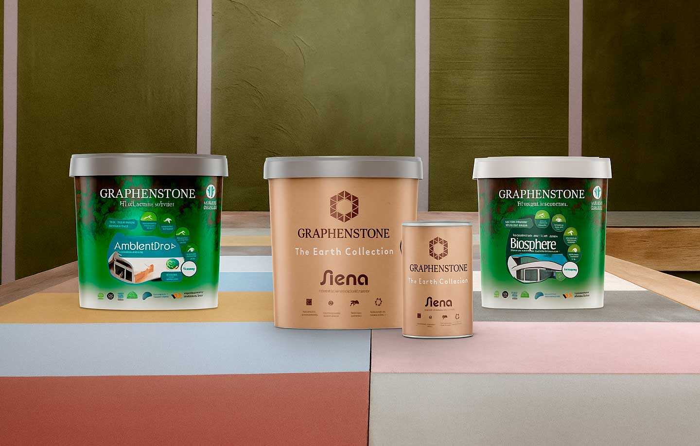 Pinturas ecológicas Graphestone