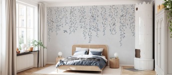 Papel pintado en el dormitorio, crea el entorno perfecto para descansar