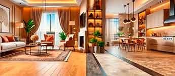 ¿Cuál es la diferencia entre los suelos vinílicos y los suelos laminados?