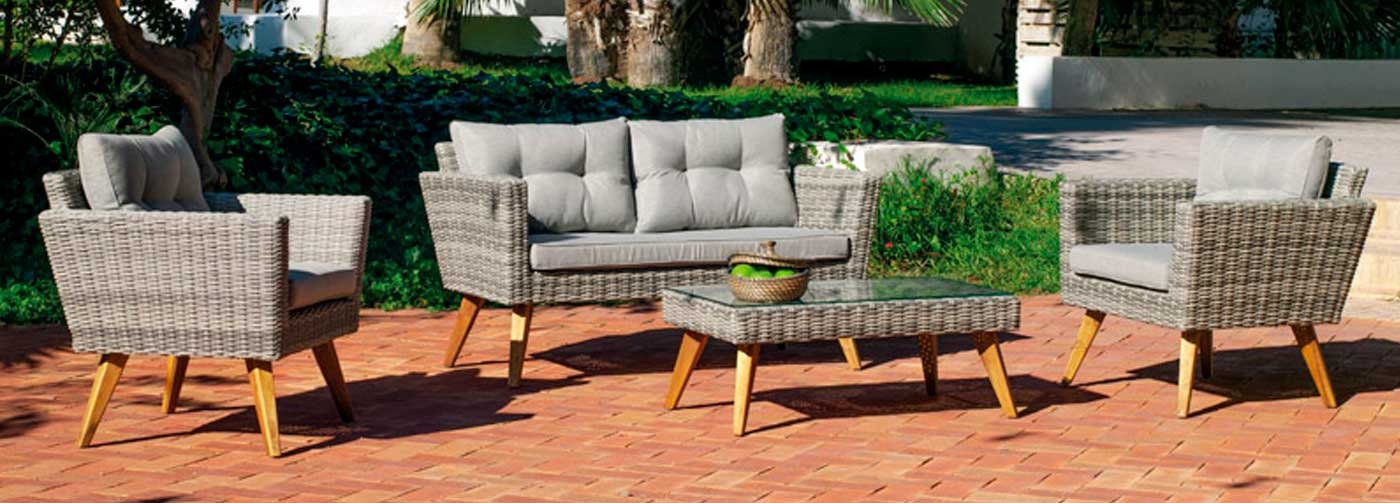 Muebles de jardín y terraza, el complemento decorativo perfecto para tu hogar